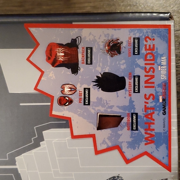 MARVEL AMAZING SPIDER-MAN PS4 VIDEO GAME GAMERVERSE LOOT BOX CULTUREFLY - Picture 2 of 4